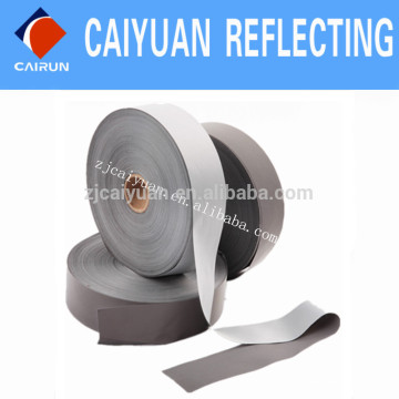 CY Reflective Fabric Grey Polyester Tape High Light Quality Colorful